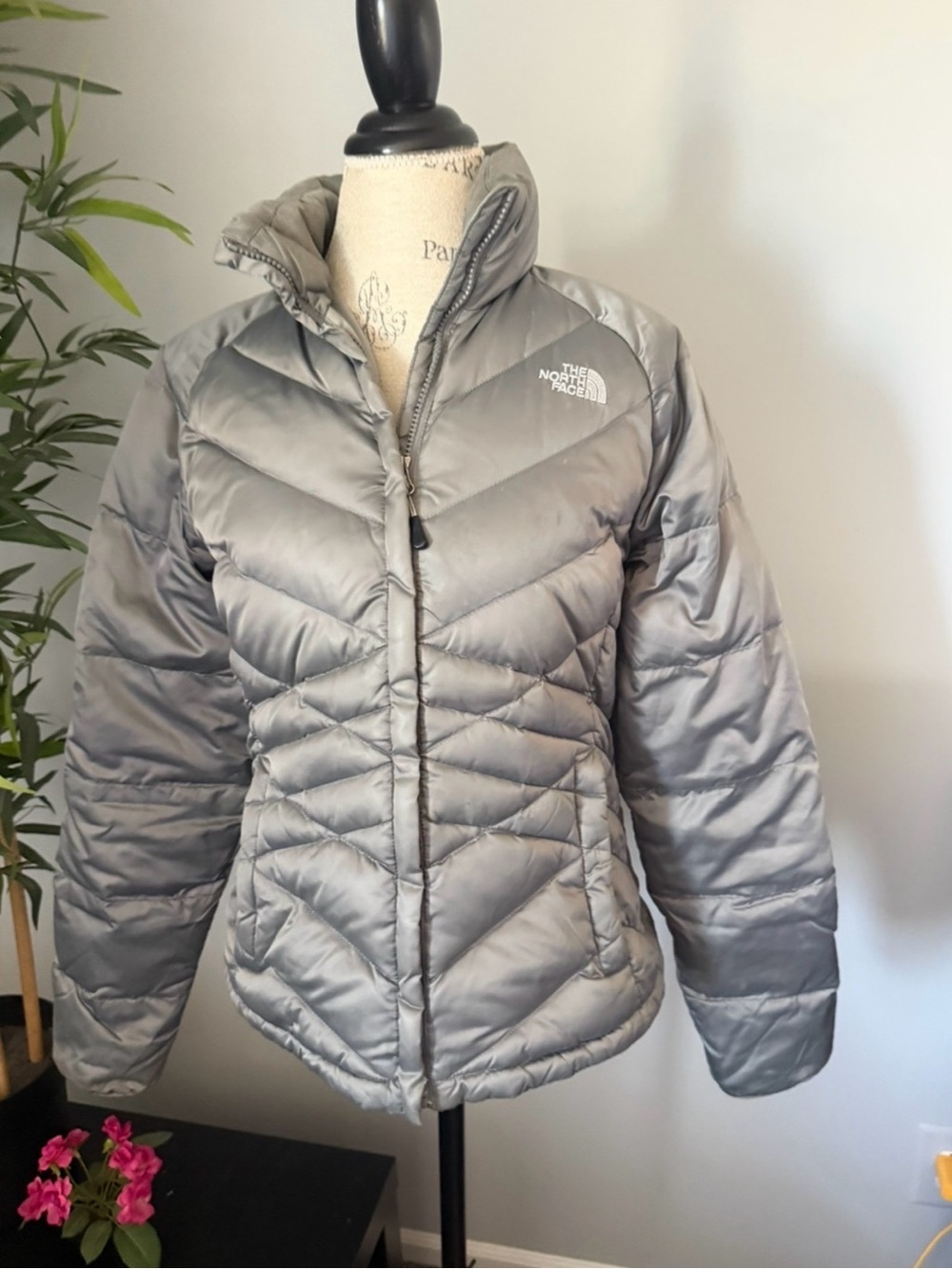 THE NORTH FACE Coat Size Medium Women 550 Quilted Goose Down